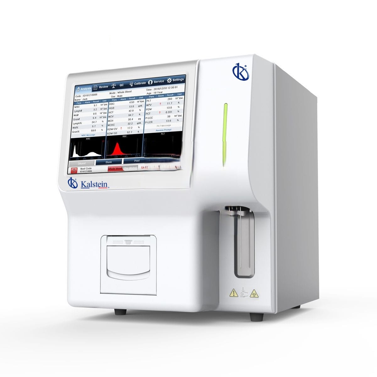 Installations- och kommissionsguide för YR06170 Automatic Veterinary Hematology Analyzer