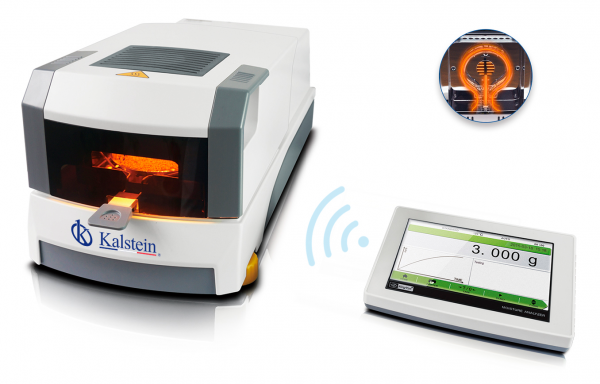 Study on the efficiency and accuracy of halogen moisture analyzers